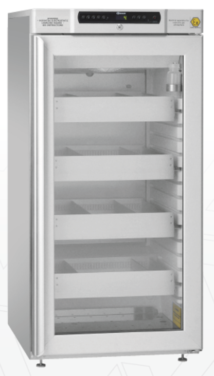 Réfrigérateur Pharmaceutique RR310 LG11 218 litres porte vitrée - 1.791 €/HT MonFrigoPharma.com